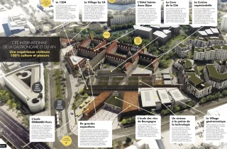 Lancement de la Cité de la gastronomie à Dijon