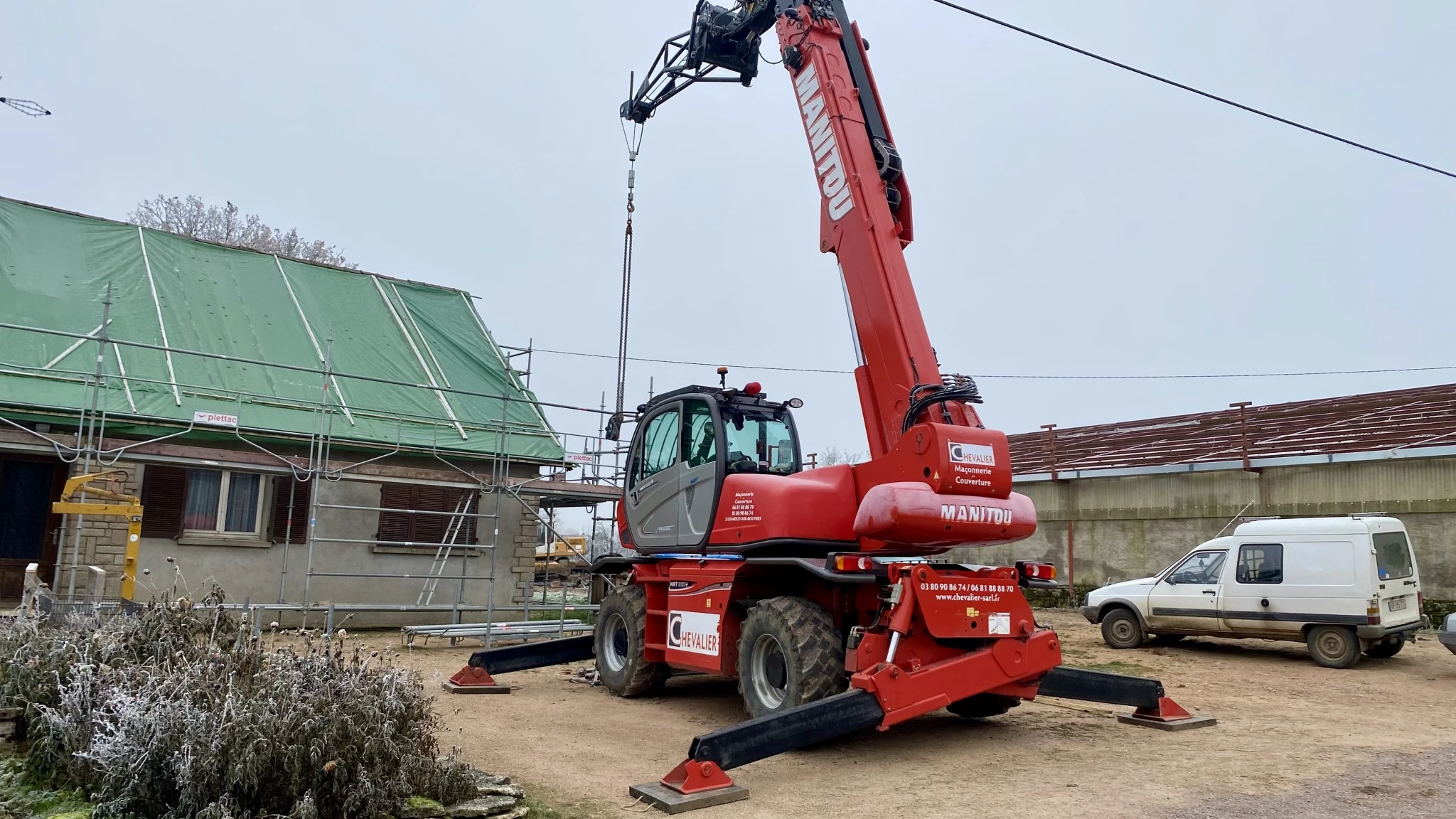 Le chantier a commencé