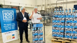 Le local, elle y croit