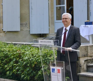 Le préfet de la Nièvre s'en va