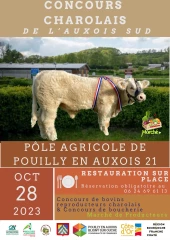 Annonce du concours Charolais de l'Auxois Sud