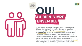 Au-delà de la fête, une exigence élevée