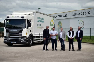 Logivia s'équipe d'un camion hybride