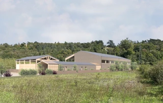 Un bâtiment agricole collectif