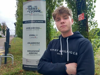 Gaëtan : le tracteur, sur le bout des doigts